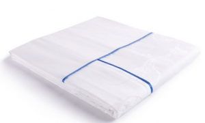 提花被套、雙排絲帶(橫一豎一)